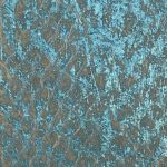 45 weiß/blau türkis metallic