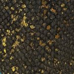 61 schwarz/gold flecken