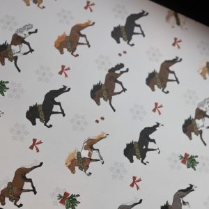 Leinenstrukturkarton "Snowflake"