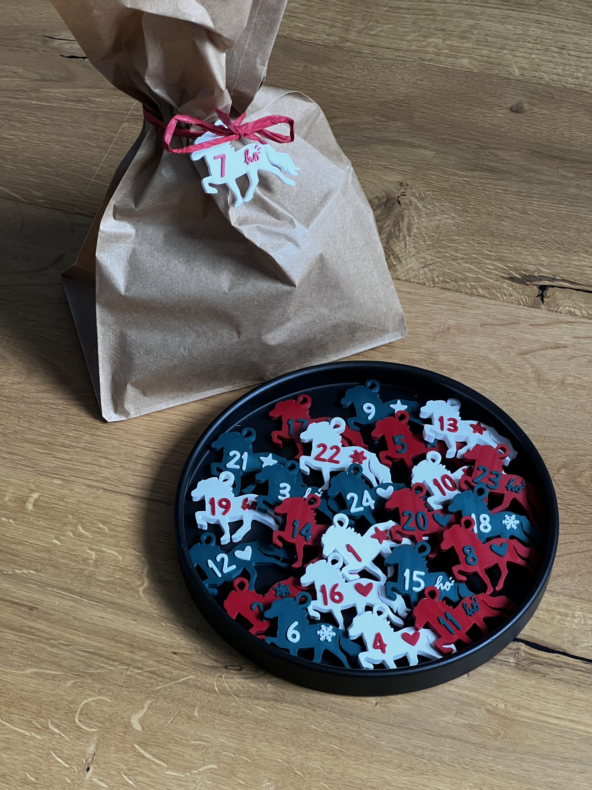 Adventskalenderzahlen Tölter