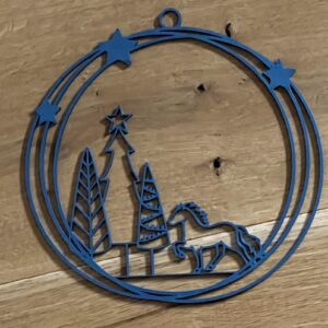 Weihnachtlicher Tölter-Kranz